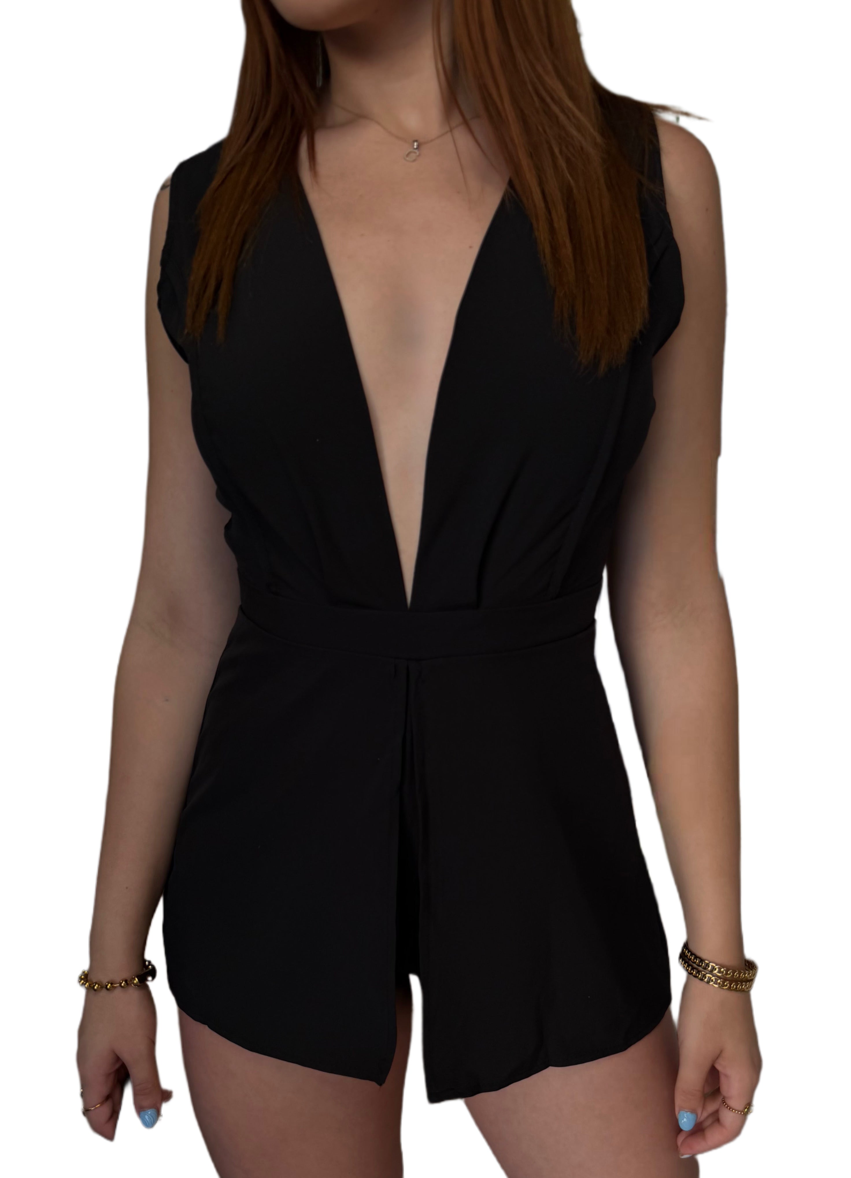 Romper Black Elegante