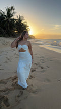 Vestido White Goddess