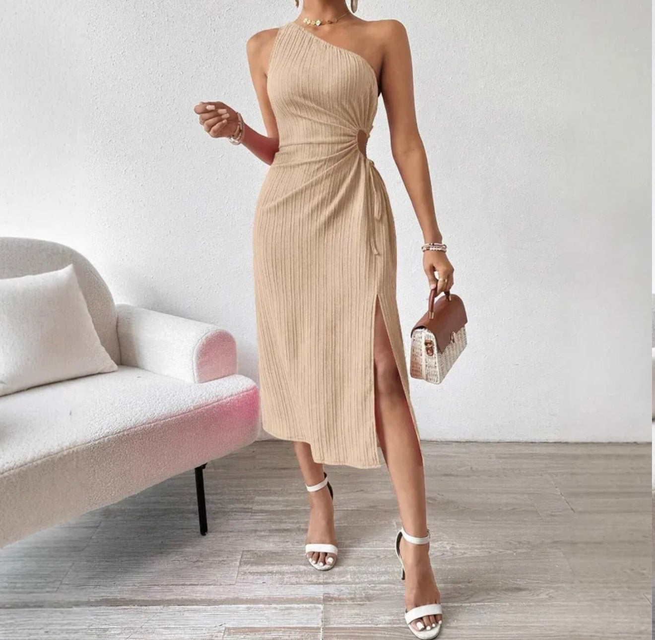Vestido Hot nude